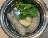 業務スーパー生フランクとポテトのグリル作り方1写真