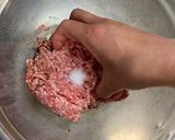 肉汁溢れるにらたっぷり餃子作り方2写真