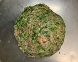 肉汁溢れるにらたっぷり餃子作り方3写真