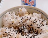 茶色のまりも？雑穀のばくだんおにぎり作り方2写真