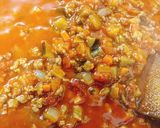煮込むだけ❤簡単たっぷり野菜ミートソース作り方5写真