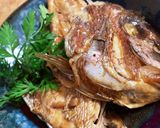 フライパンで簡単！鯛のあら煮、でき上がり作り方10写真