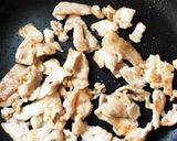 豚肉とウドの金平作り方6写真