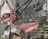 小３鯵の骨のカリカリカレー風味揚げ〜♪作り方1写真