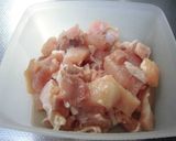電子レンジで鶏キムチ作り方1写真