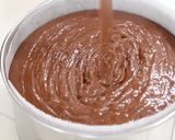 クリームチーズ不要でチョコチーズケーキ作り方7写真