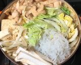 カロリーオフ！鶏むね肉のすき焼き風作り方7写真