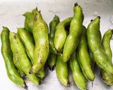 空豆と新玉葱の炒飯作り方1写真