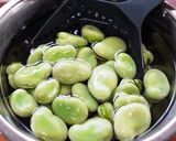 空豆と新玉葱の炒飯作り方4写真