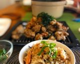骨なし甘鮭で簡単炊き込みご飯作り方4写真