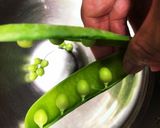 えんどう豆のスープ作り方1写真