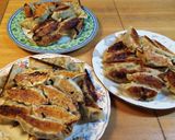 ホットプレートで餃子60個作り方9写真
