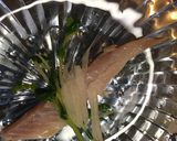 豆苗クルクル〆鯵巻き٩( ᐛ )و☆作り方8写真