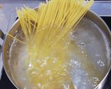 簡単たらこのクリームパスタ作り方1写真
