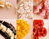野菜たっぷり ラタトゥイユの スパゲティ作り方2写真
