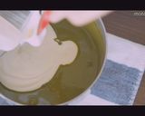 抹茶ムースとゼリーのグラスデザート作り方13写真