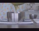 抹茶ムースとゼリーのグラスデザート作り方10写真