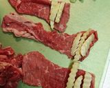 冷凍ポテトの肉巻き作り方1写真
