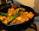 ポテトとオクラのスパイス炒め作り方4写真