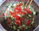 納豆めかぶと野菜の和え物作り方4写真