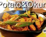 ポテトとオクラのスパイス炒め作り方6写真