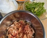 冷凍作り置き！豚しゃぶポン酢温野菜蒸し作り方1写真