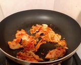 ビビンバ風炒飯作り方1写真