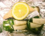 ★鮭のホイル焼き★レモンとポン酢作り方4写真