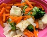 野菜のごま酢ナムル＊作り方1写真