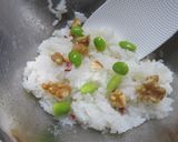 うめこと胡桃と枝豆のおむすび作り方4写真