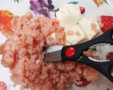 豆腐と鶏胸肉で☆お弁当にチ−ズつくね☆作り方2写真