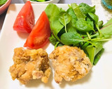 今日の夕飯★唐揚げメインで中華風に♬作り方5写真