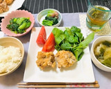 今日の夕飯★唐揚げメインで中華風に♬作り方6写真