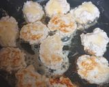 豆腐と鶏胸肉で☆お弁当にチ−ズつくね☆作り方4写真