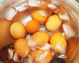 めんつゆで簡単！固ゆで味付け煮たまご作り方3写真
