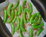 味付け1つ＆包丁まな板不要！簡単エンドウ作り方3写真