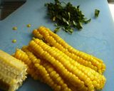 とうもろこしのおやき♪バジル風味作り方1写真
