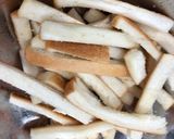 食パンの耳シリーズ2♡ガーリックラスク作り方3写真