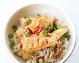 ラーメンにも♪竹の子で【豚メンマ丼】作り方5写真