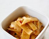 ラーメンにも♪竹の子で【豚メンマ丼】作り方6写真