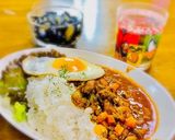 鶏レバーのキーマカレー477kcal作り方6写真