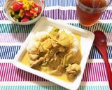 牛乳で作るグリーンカレー作り方5写真