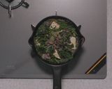 肉豆腐のふわ玉とじ作り方4写真