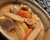 ほうれん草と落とし卵の味噌汁作り方4写真