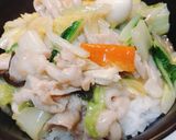 中華名彩でボリュームアップ簡単中華丼✩作り方8写真