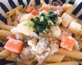 旬のあさりで✨簡単!豆乳クラムチャウダー作り方10写真