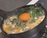 肉豆腐のふわ玉とじ作り方6写真