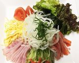 冷やし中華盛り付けコード01-H作り方7写真
