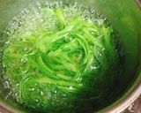 グリーンアスパラの冷製スープ作り方2写真