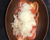 トマトと新玉葱のサラダ作り方5写真